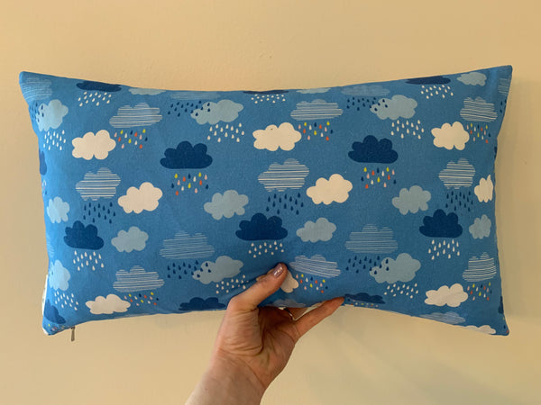 Quilted Cloudy Lumbar Pillow